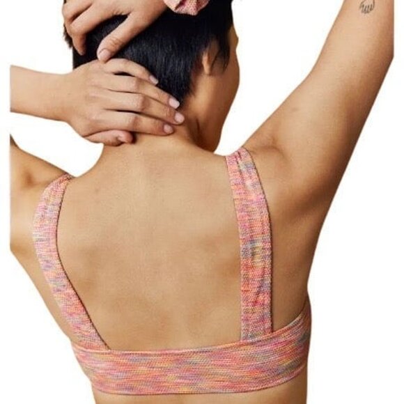 NWT Aerie V Neck Bandeau Space Dye Bikini Top - Picture 2 of 15